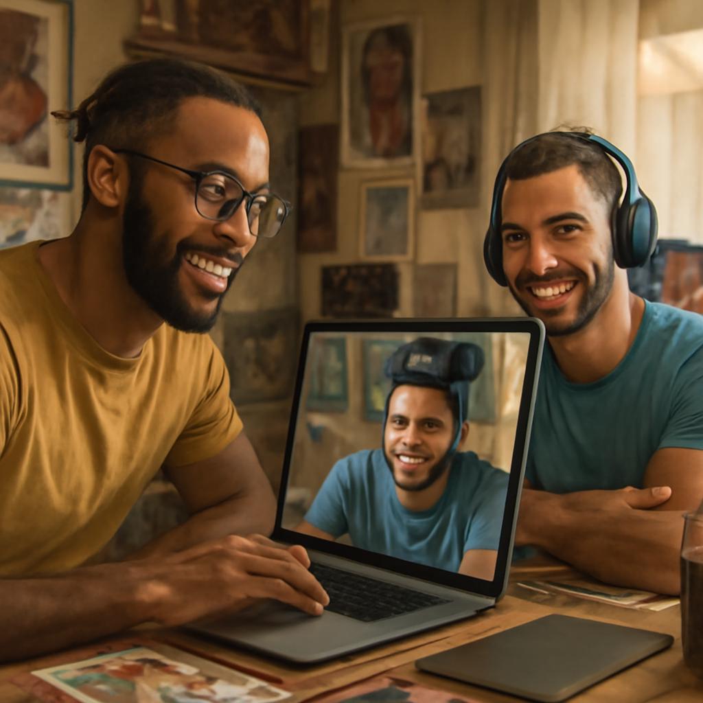 rede para amizade entre amantes de arte digital