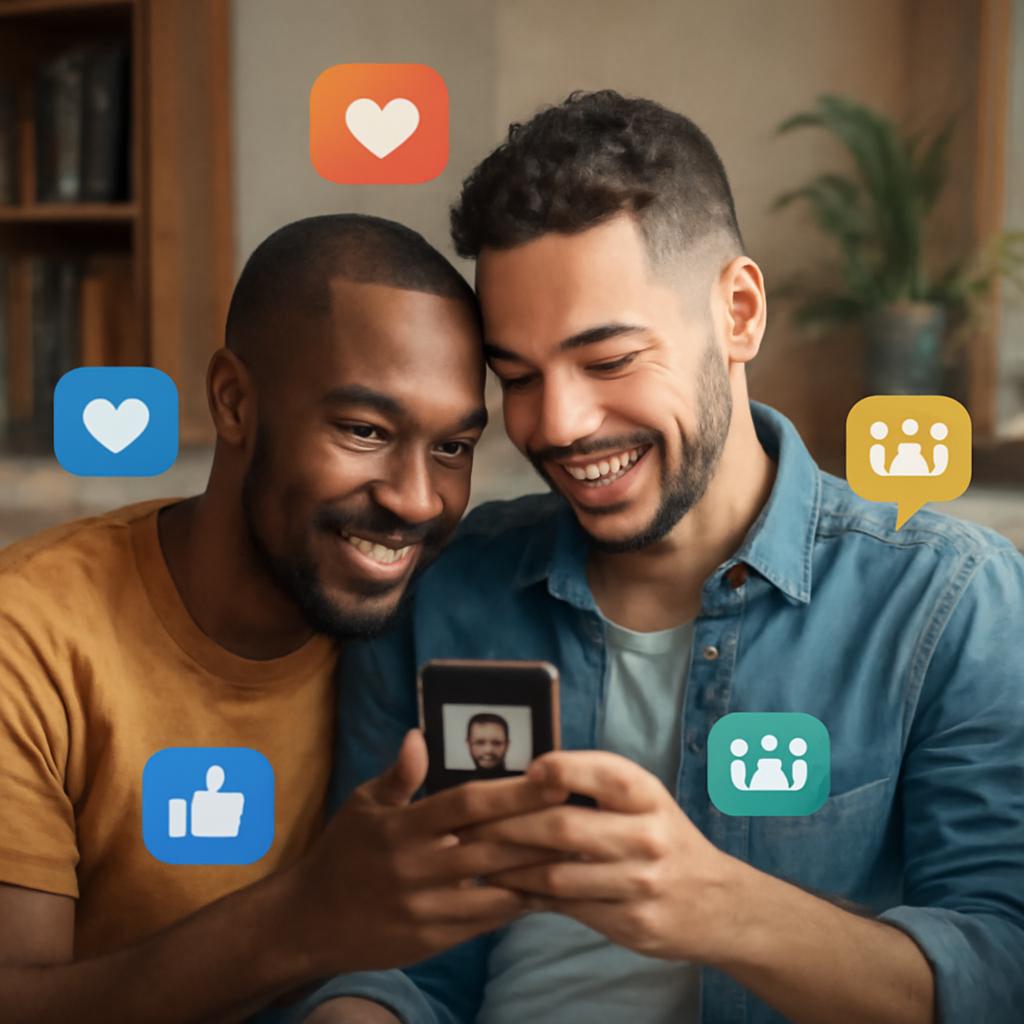 redes sociais para amizades verdadeiras