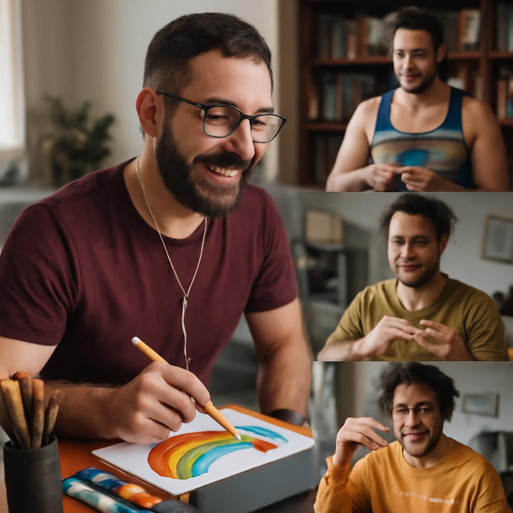 grupos virtuais para hobbies criativos