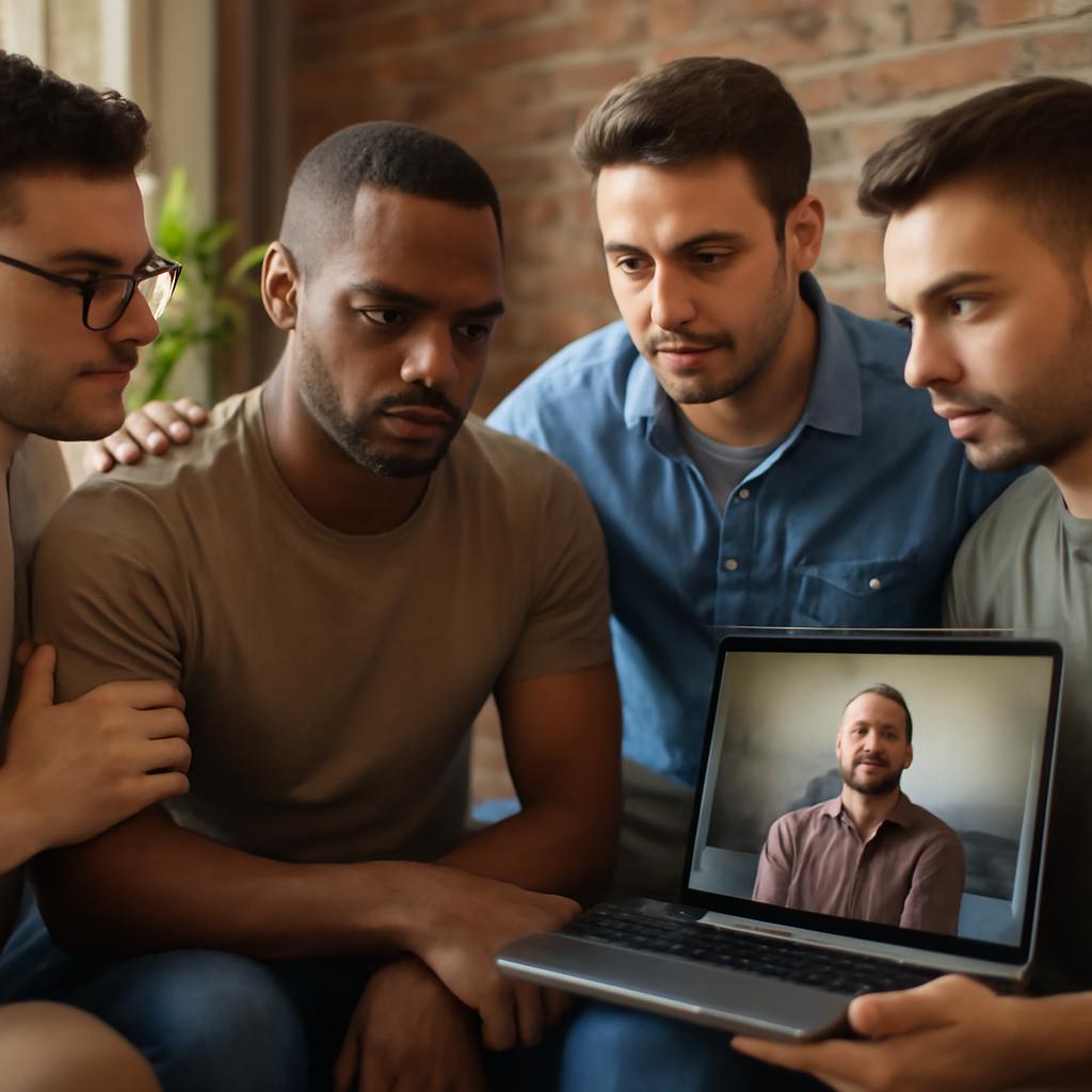 grupo virtual para apoio emocional