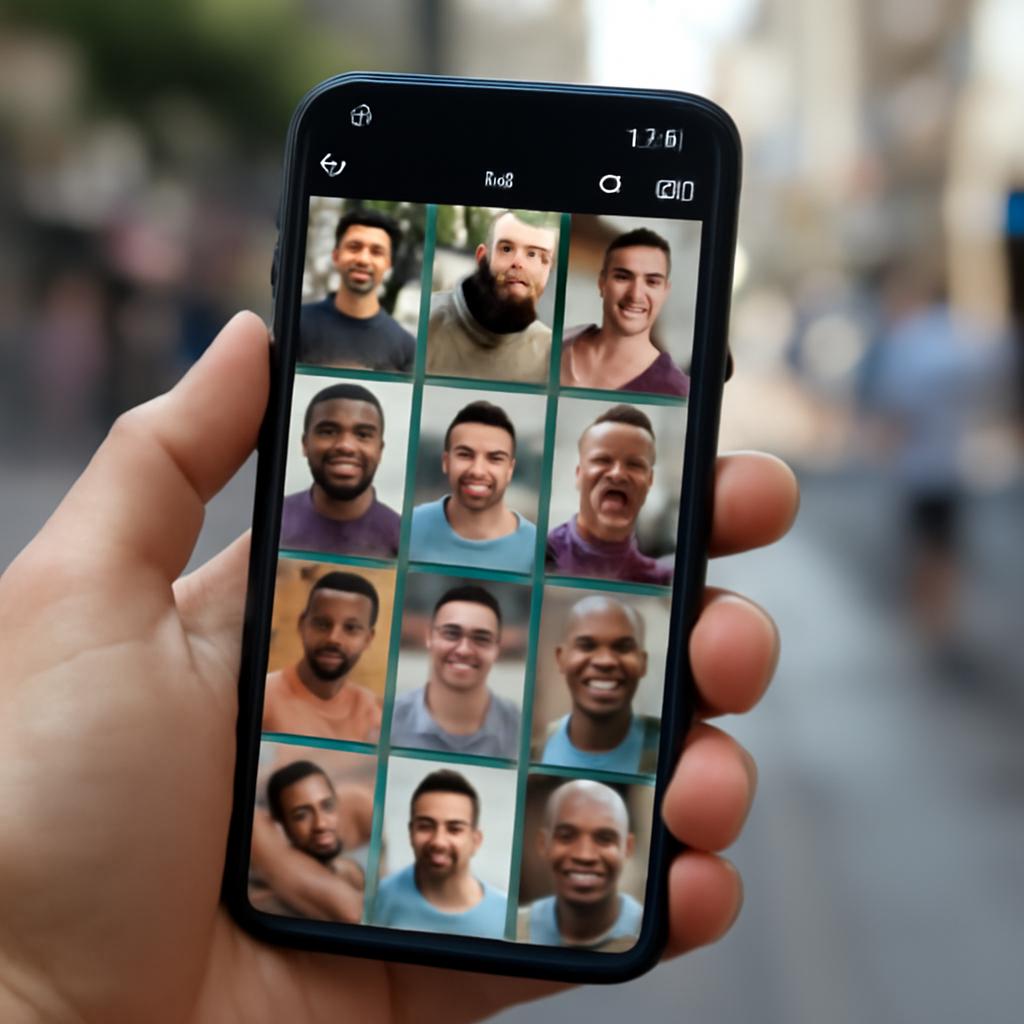 encontrar pessoas por localização no app