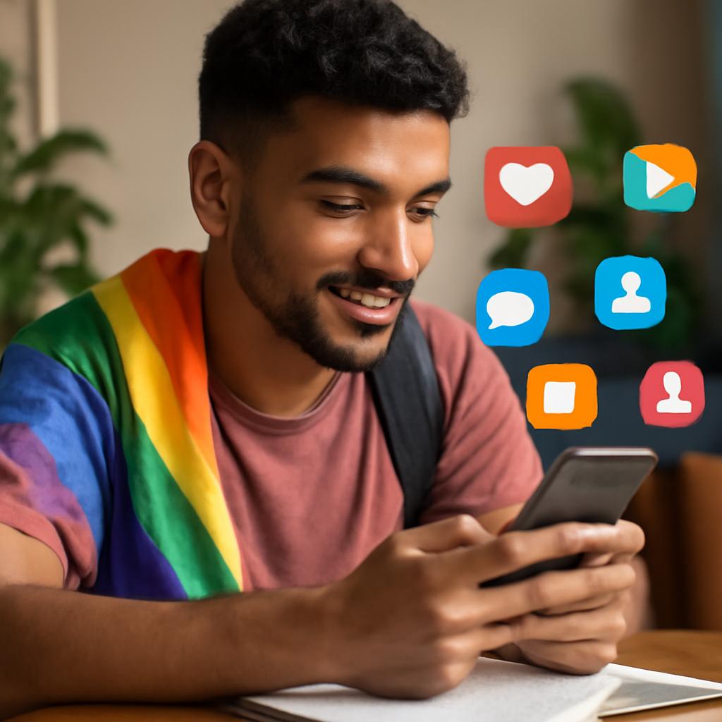 redes sociais para estudantes brasileiros