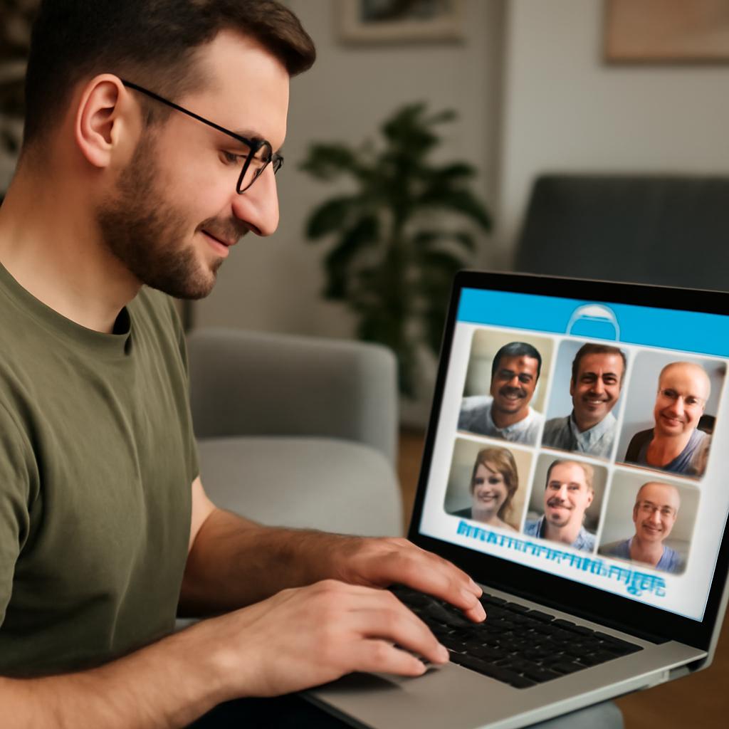 encontrar amigos por faixa etária online