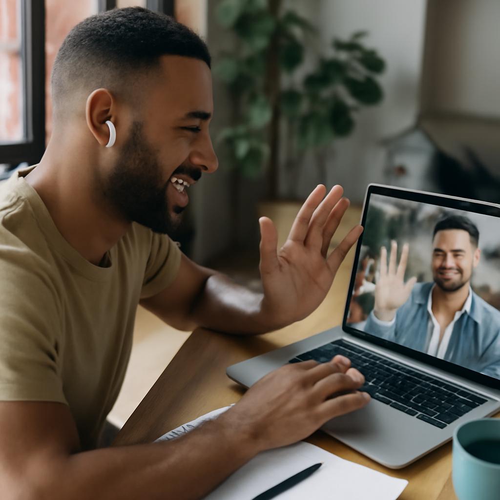 dicas para socializar por videoconferência