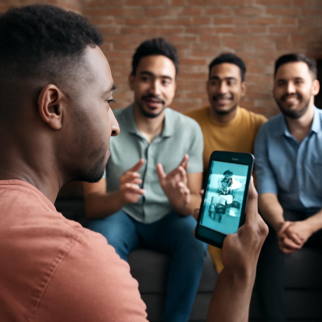 aplicativo para praticar oratória em grupo