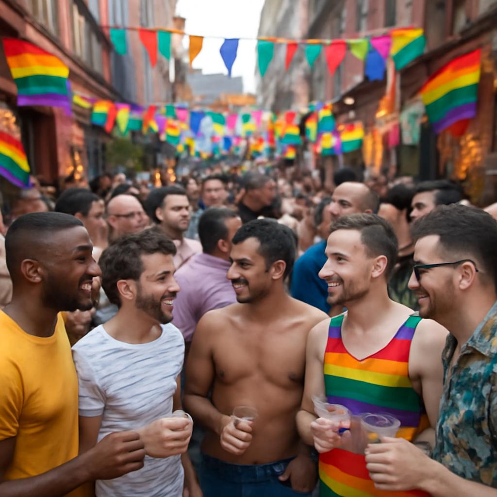 comunidade para socialização de expatriados em festas