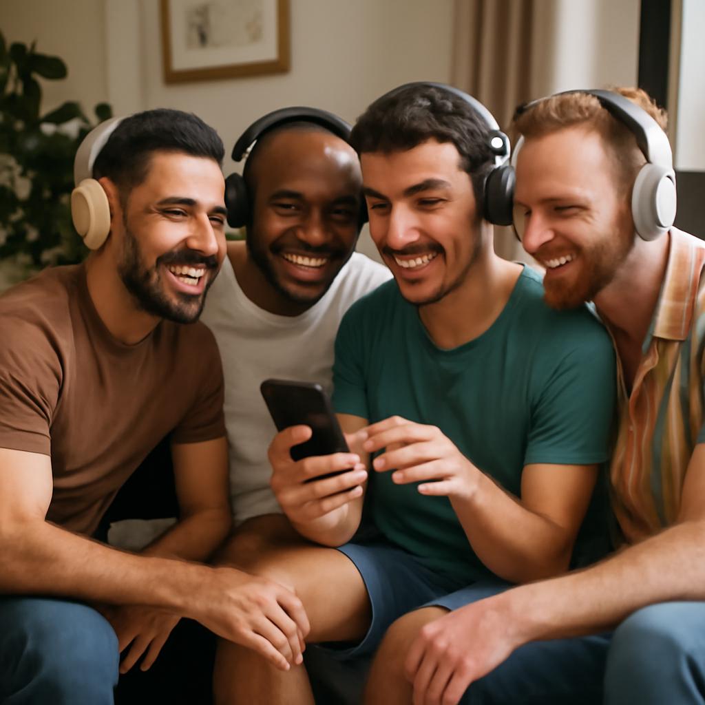 grupo para compartilhar playlists