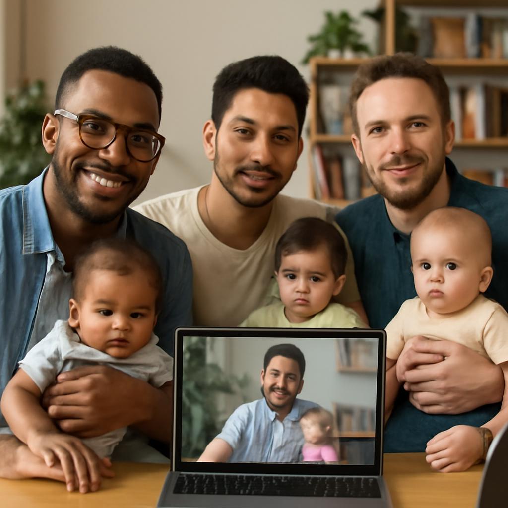 grupo online para mães solo