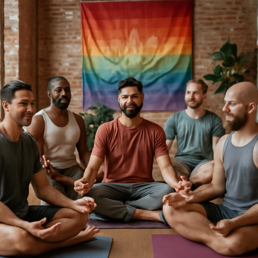 rede para meditação guiada em grupo