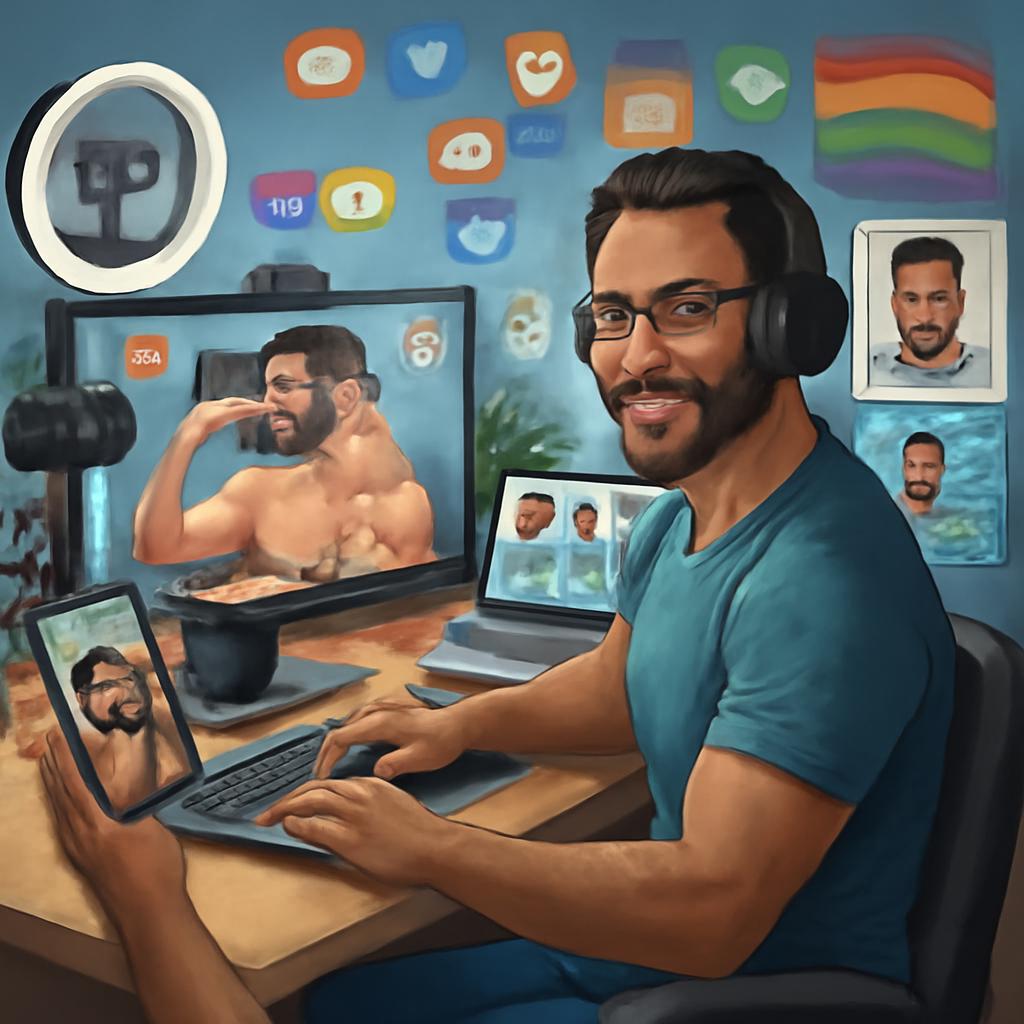rede para criadores de conteúdo digital