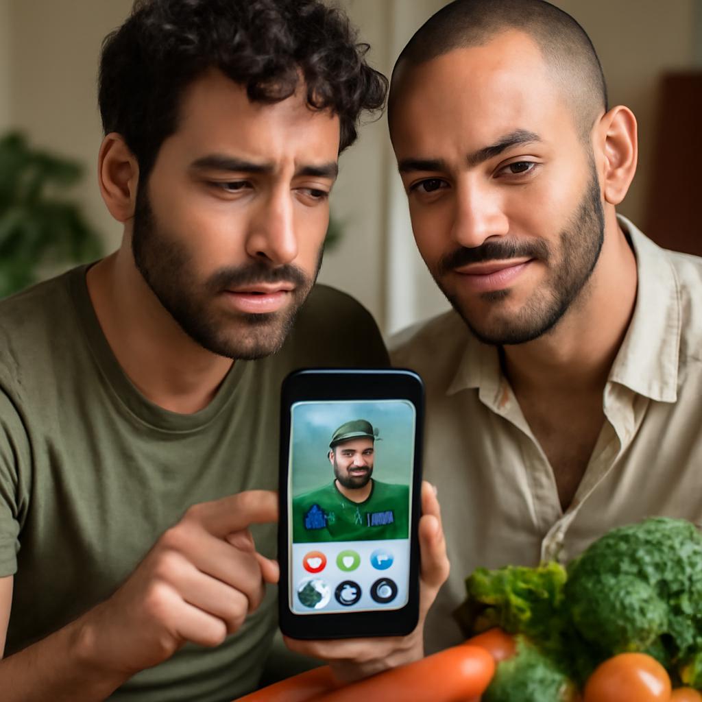 aplicativo para unir vegetarianos