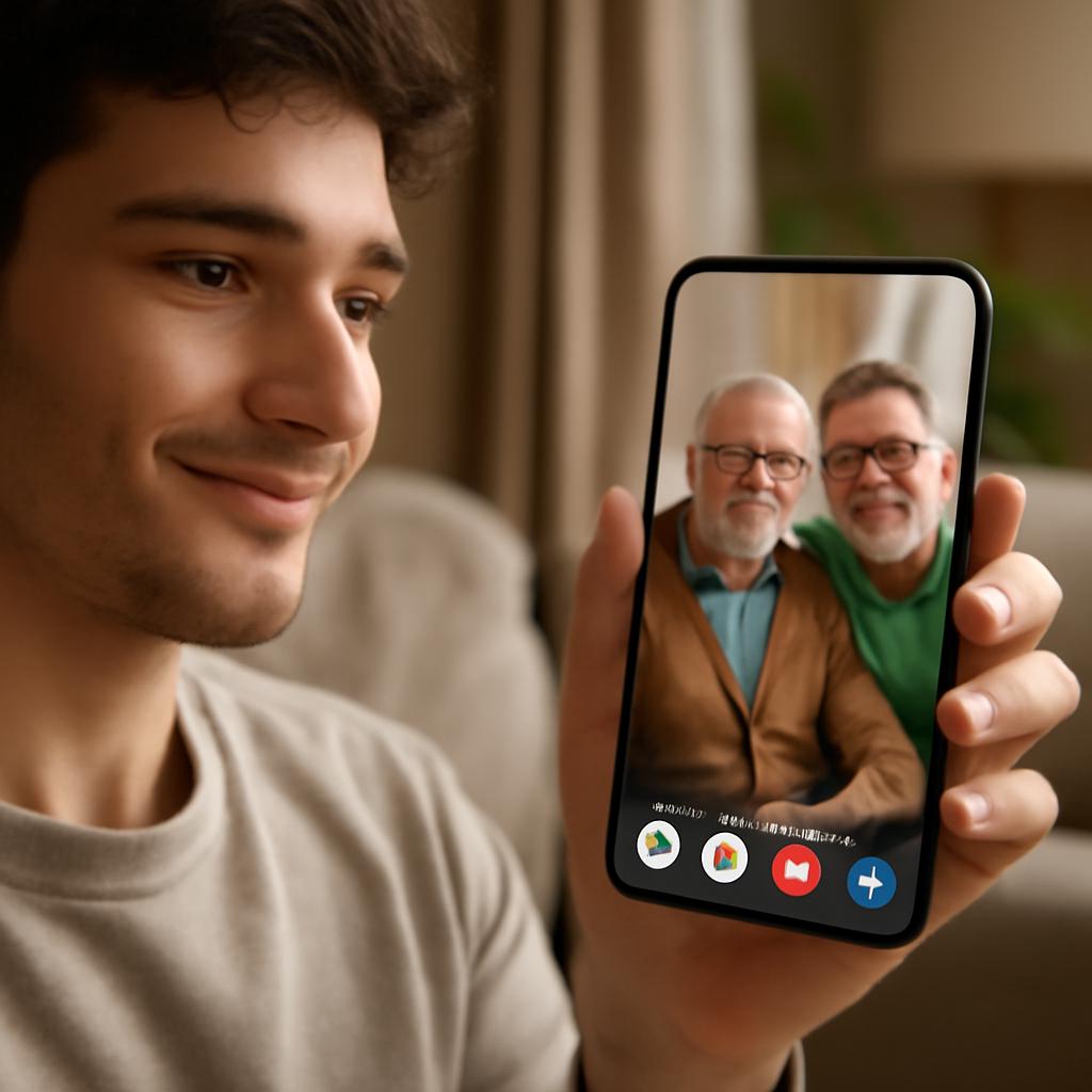 aplicativo para netos conectarem-se com avós