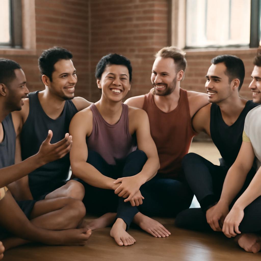 grupo de socialização para amantes de dança contemporânea