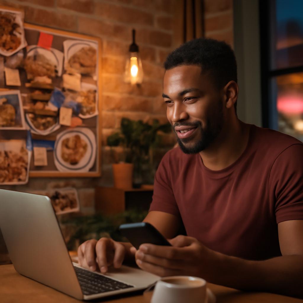 comunidade online para review de restaurantes
