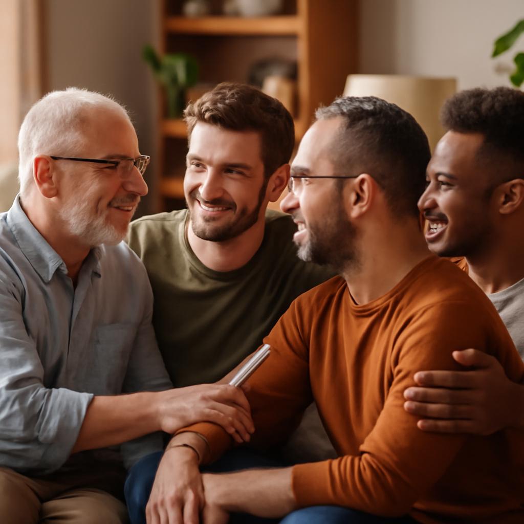 rede para pais e filhos adultos trocarem vivências