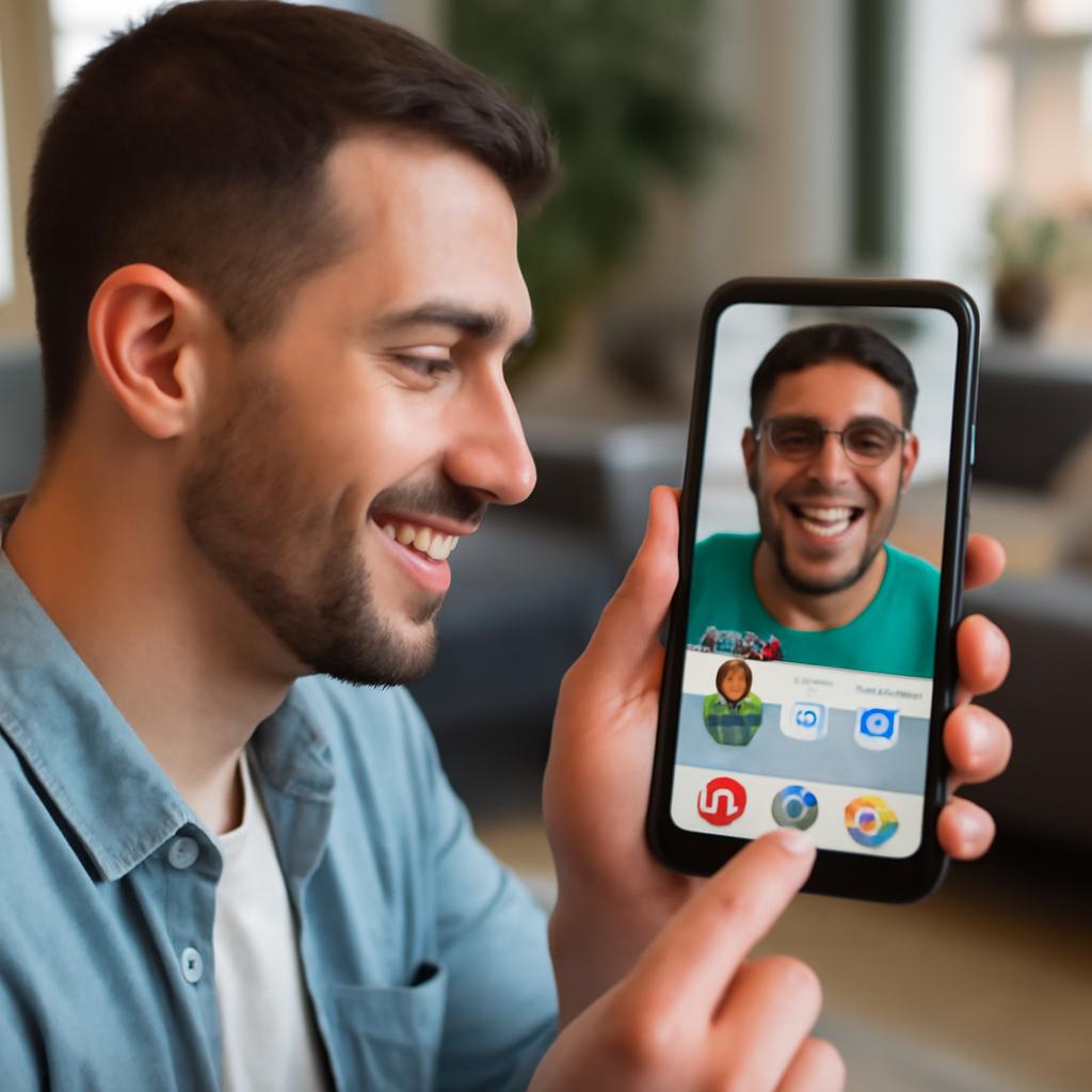 aplicativo para amizade internacional em tempo real