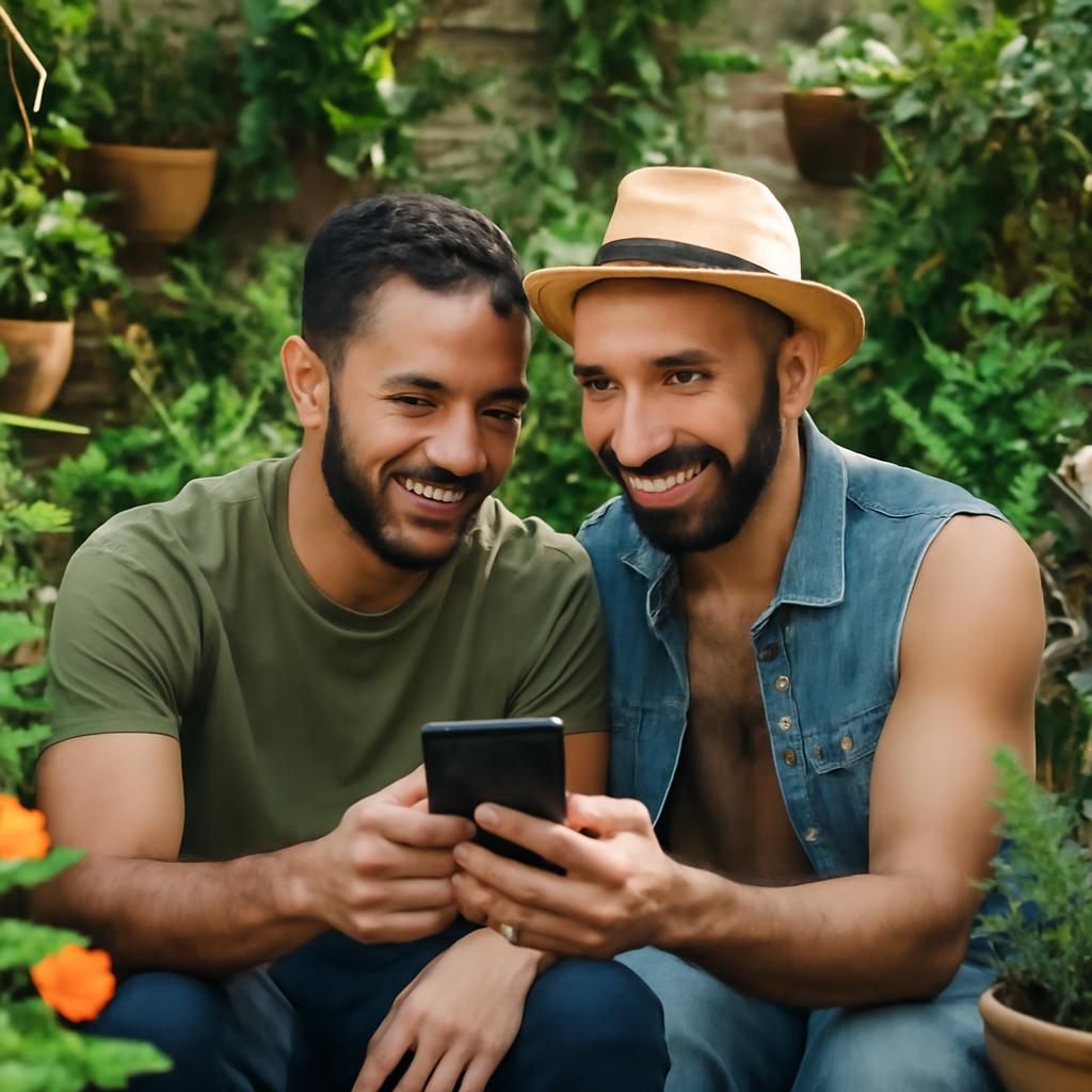 aplicativo para conectar amantes de jardinagem