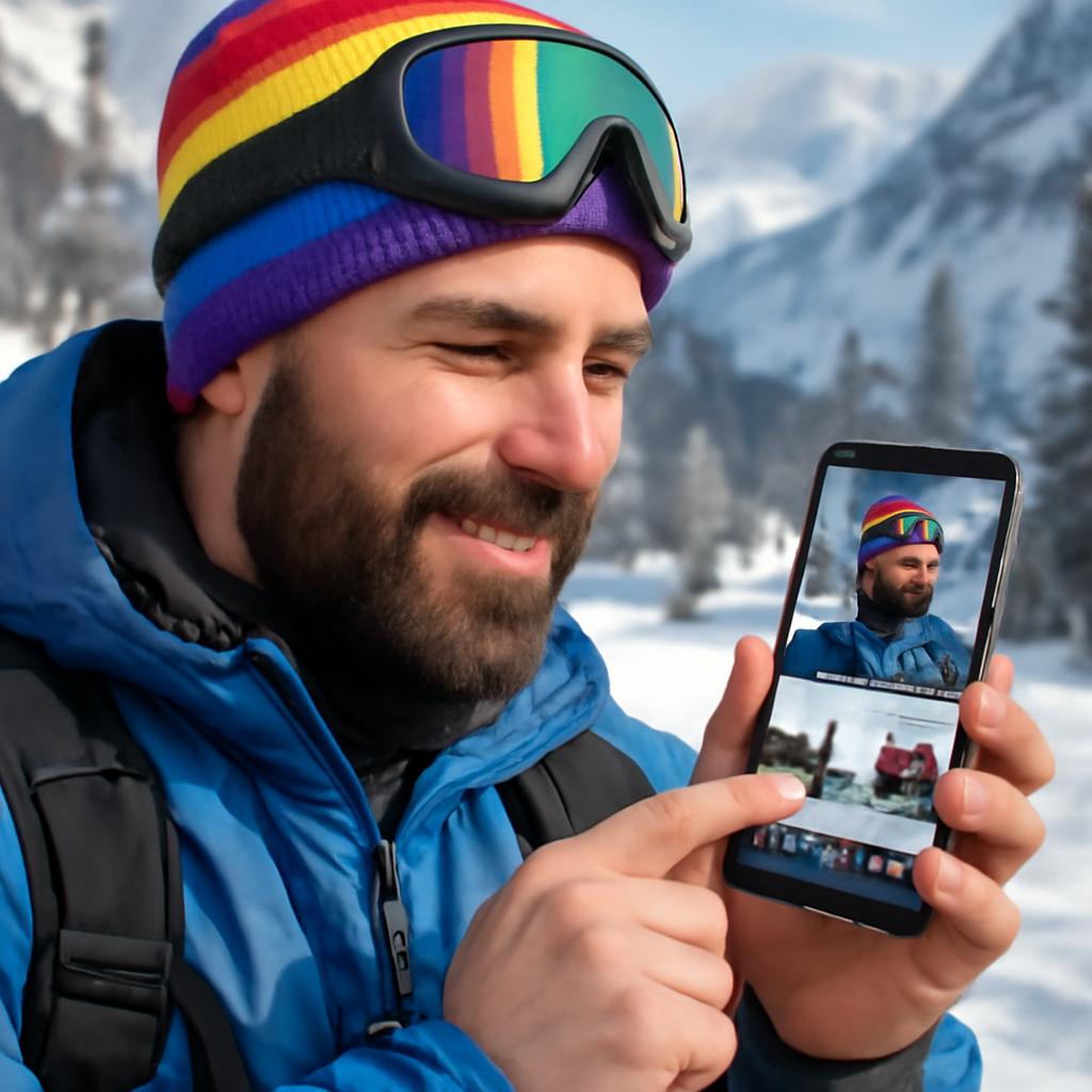 aplicativo para interação entre praticantes de esportes de inverno