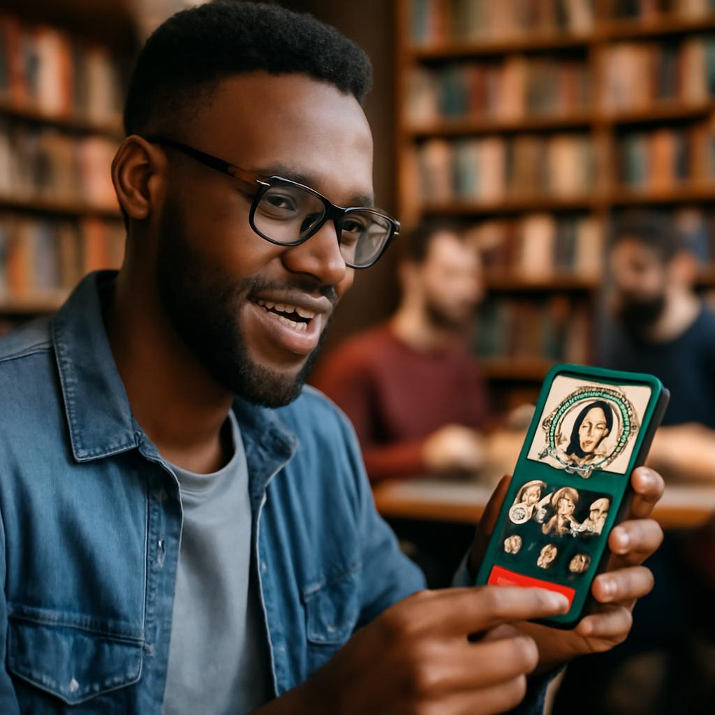 aplicativo para encontrar amigos para eventos literários