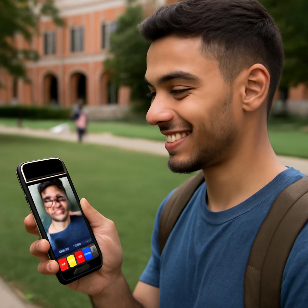 aplicativo para jovens universitários em [ESTADO]