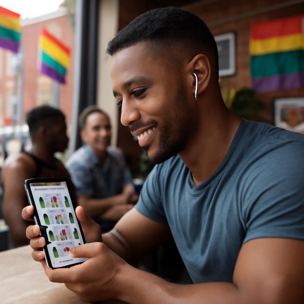 aplicativo para socialização em comunidades LGBTQIA+