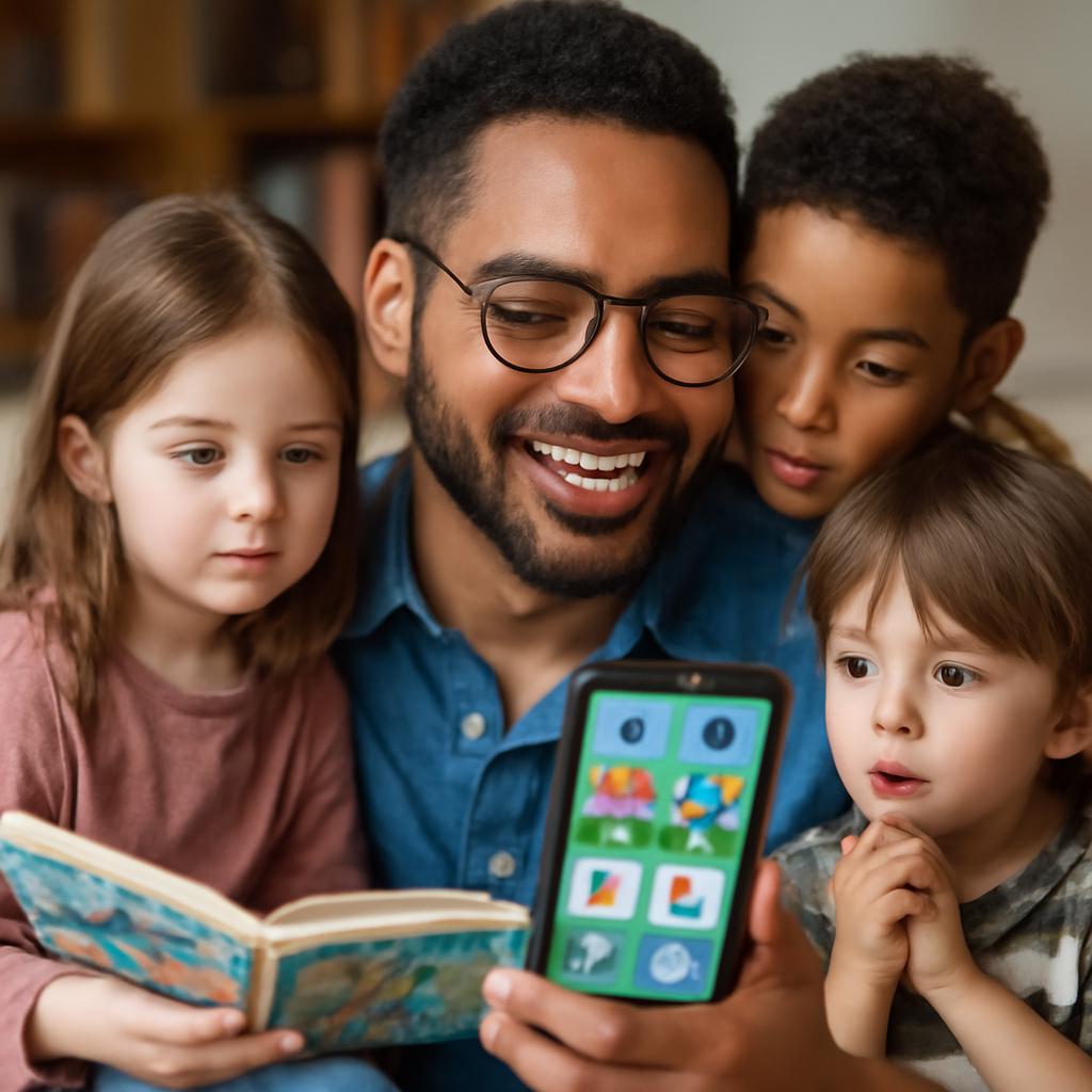 aplicativo para grupos de leitura infantil