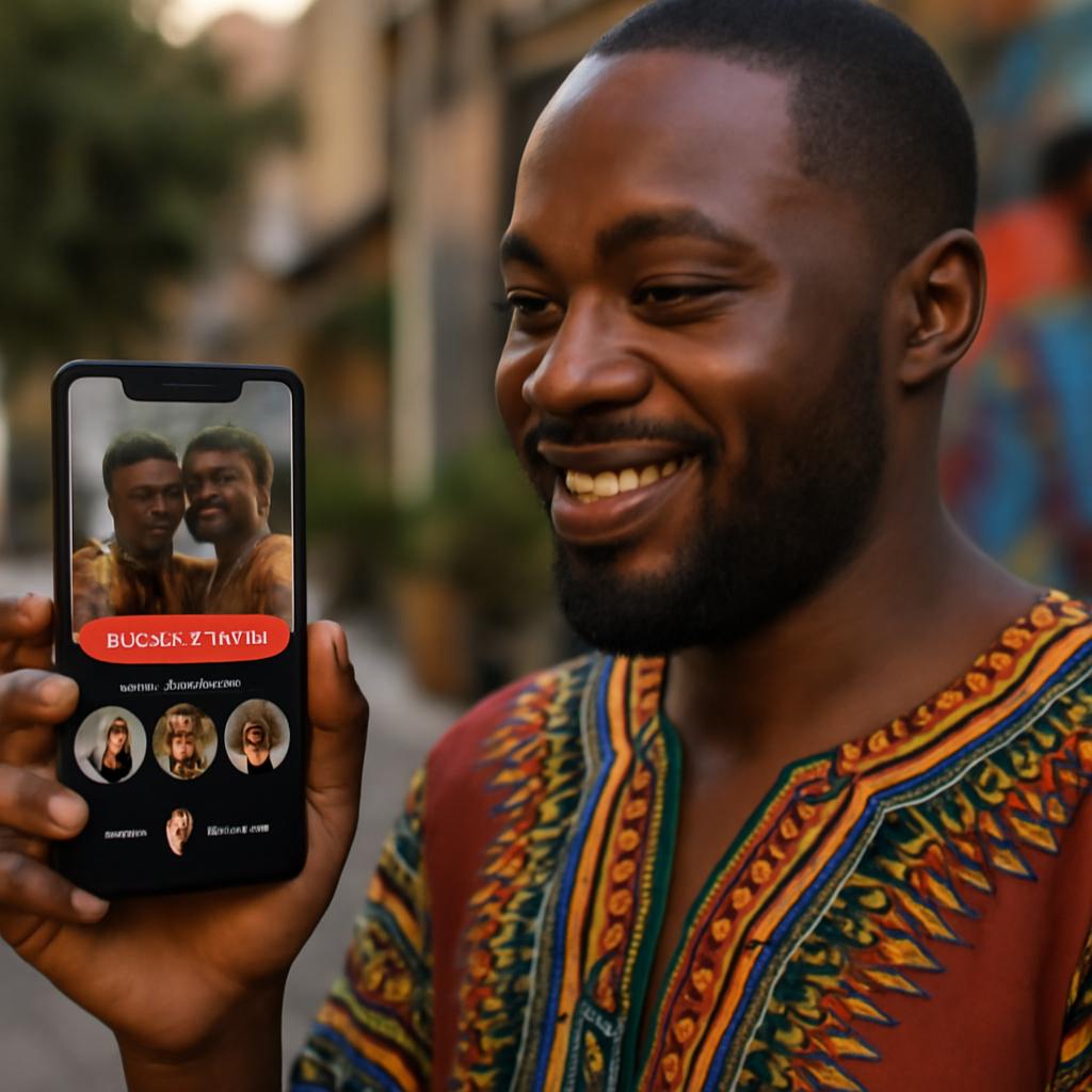 aplicativo para unir apreciadores de cultura africana
