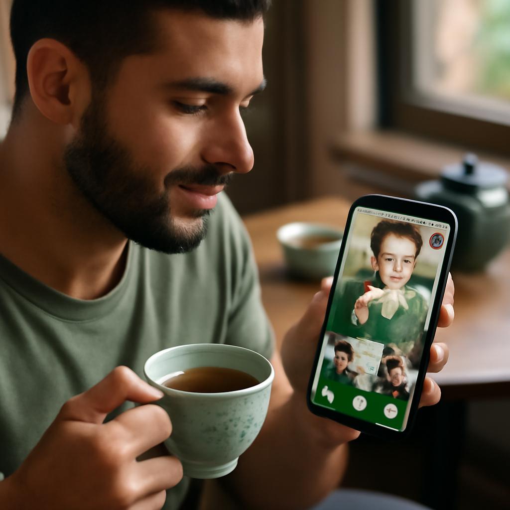 aplicativo para conexão entre apreciadores de chá