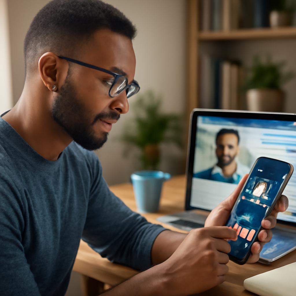 aplicativo para networking acadêmico online