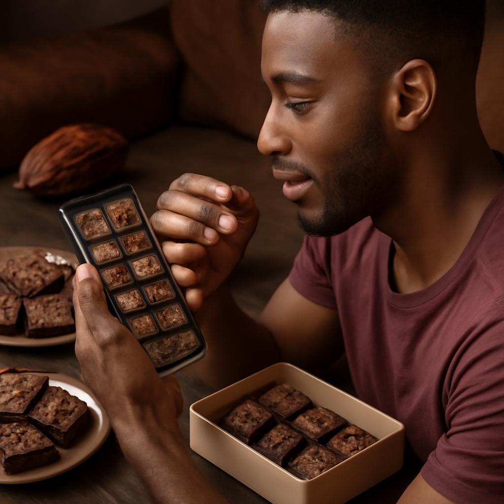 aplicativo para clubes de degustação de chocolate artesanal