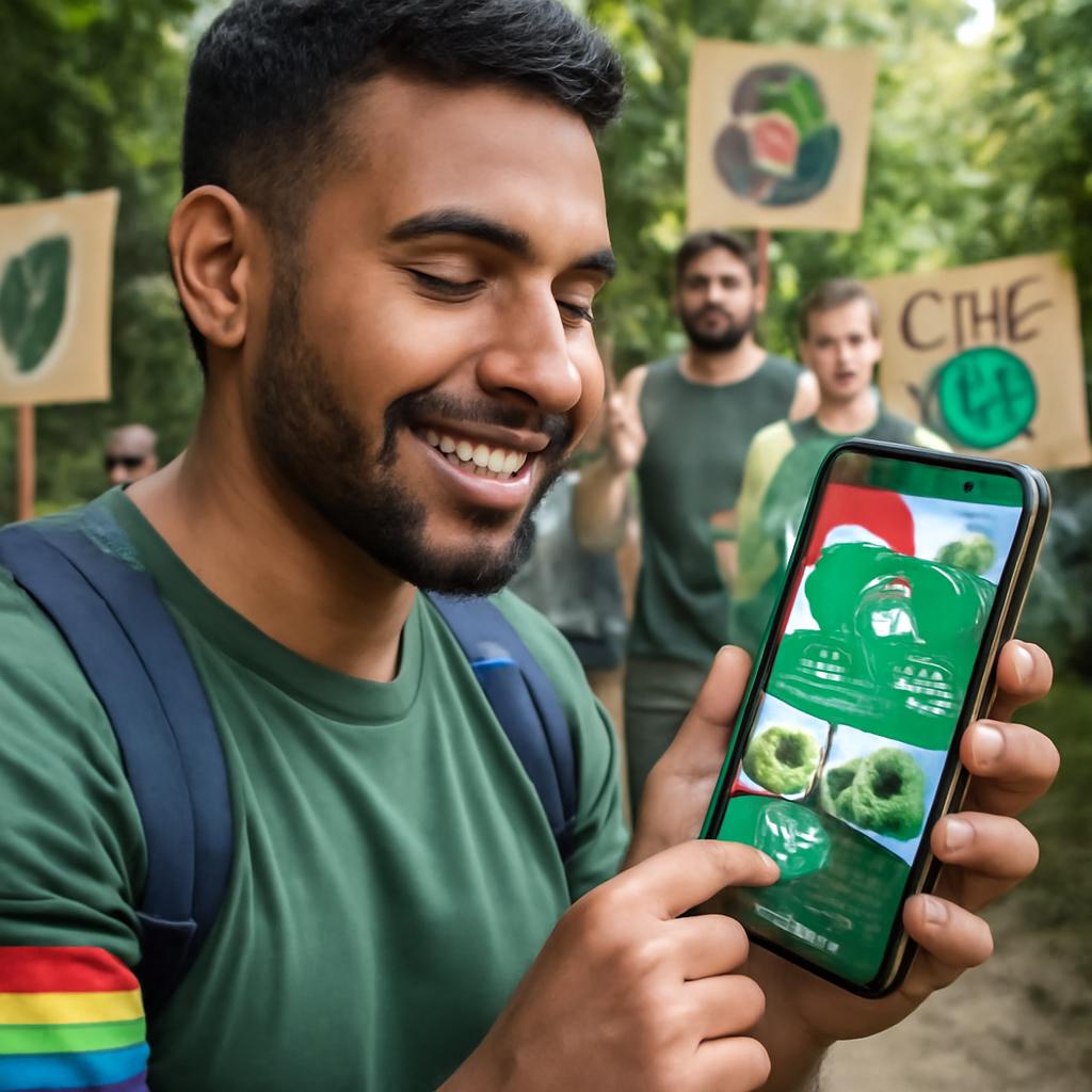aplicativo para grupos de defesa ambiental