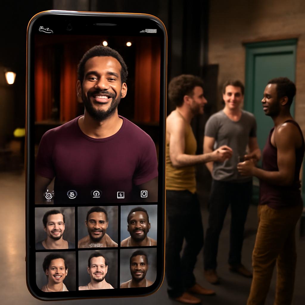 aplicativo para socializar em workshops de teatro musical