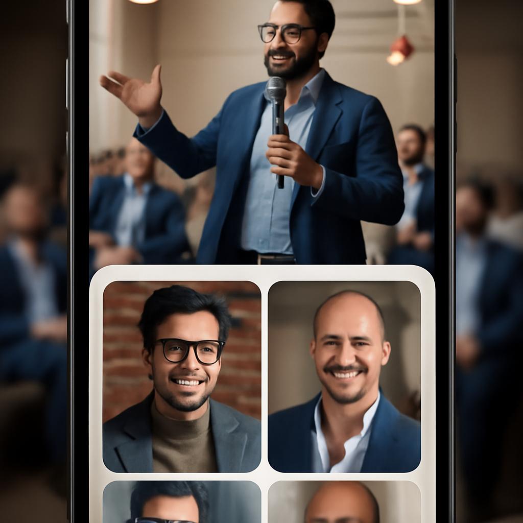 aplicativo para unir palestrantes e coaches de empreendedorismo