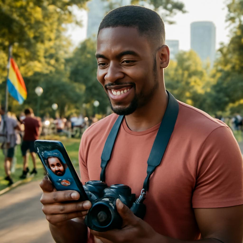 aplicativo para eventos fotográficos em parques urbanos