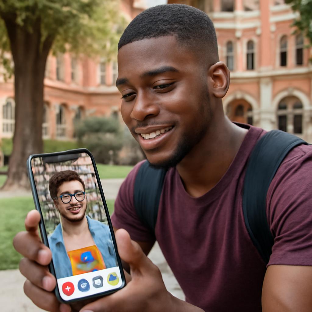 aplicativo para encontros multiculturais em universidades