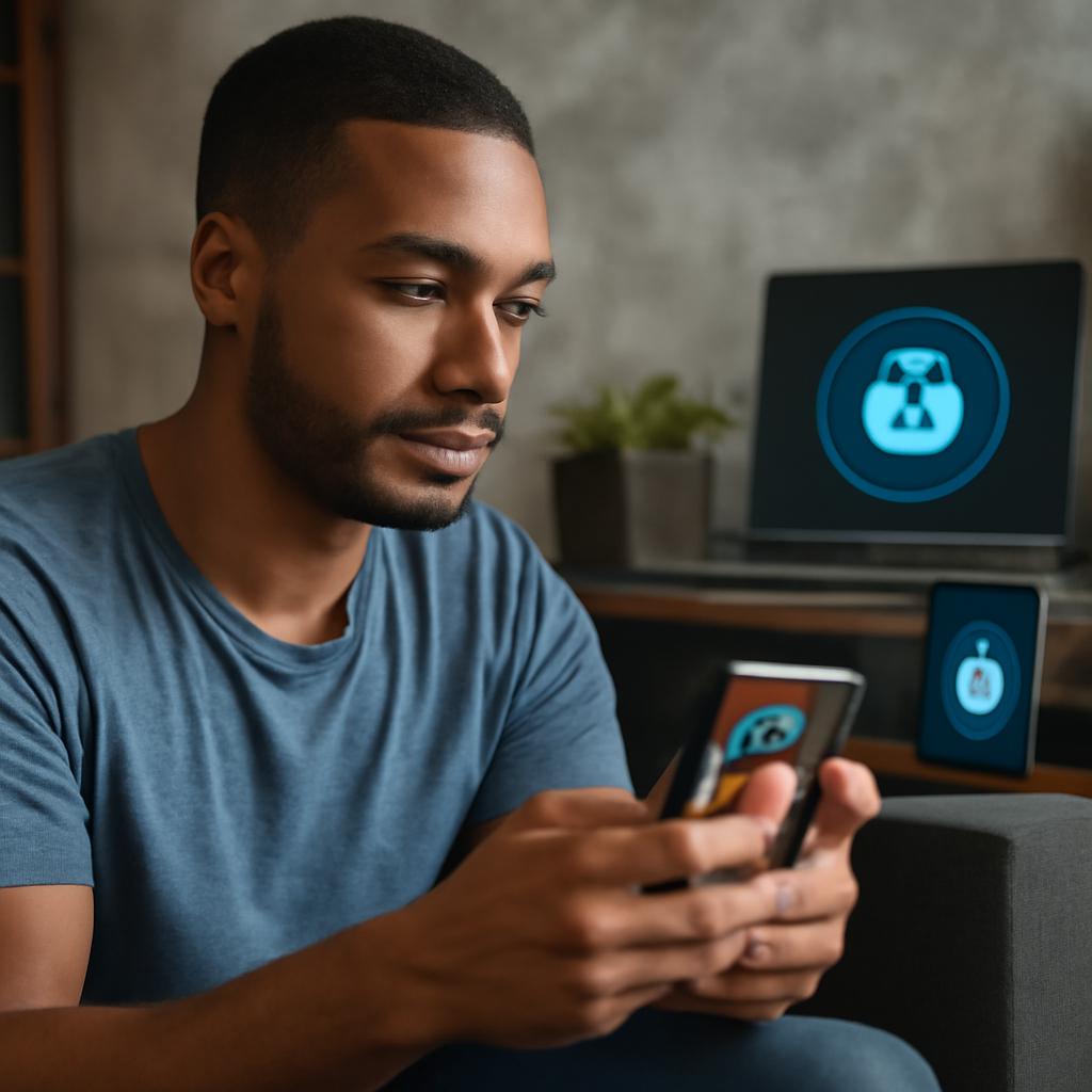 apps de amizade focado em segurança digital