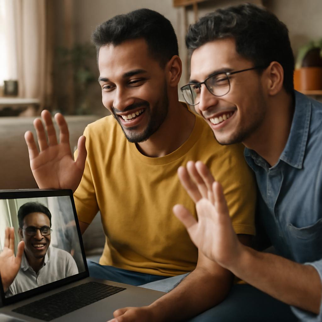 como manter amizades online autênticas