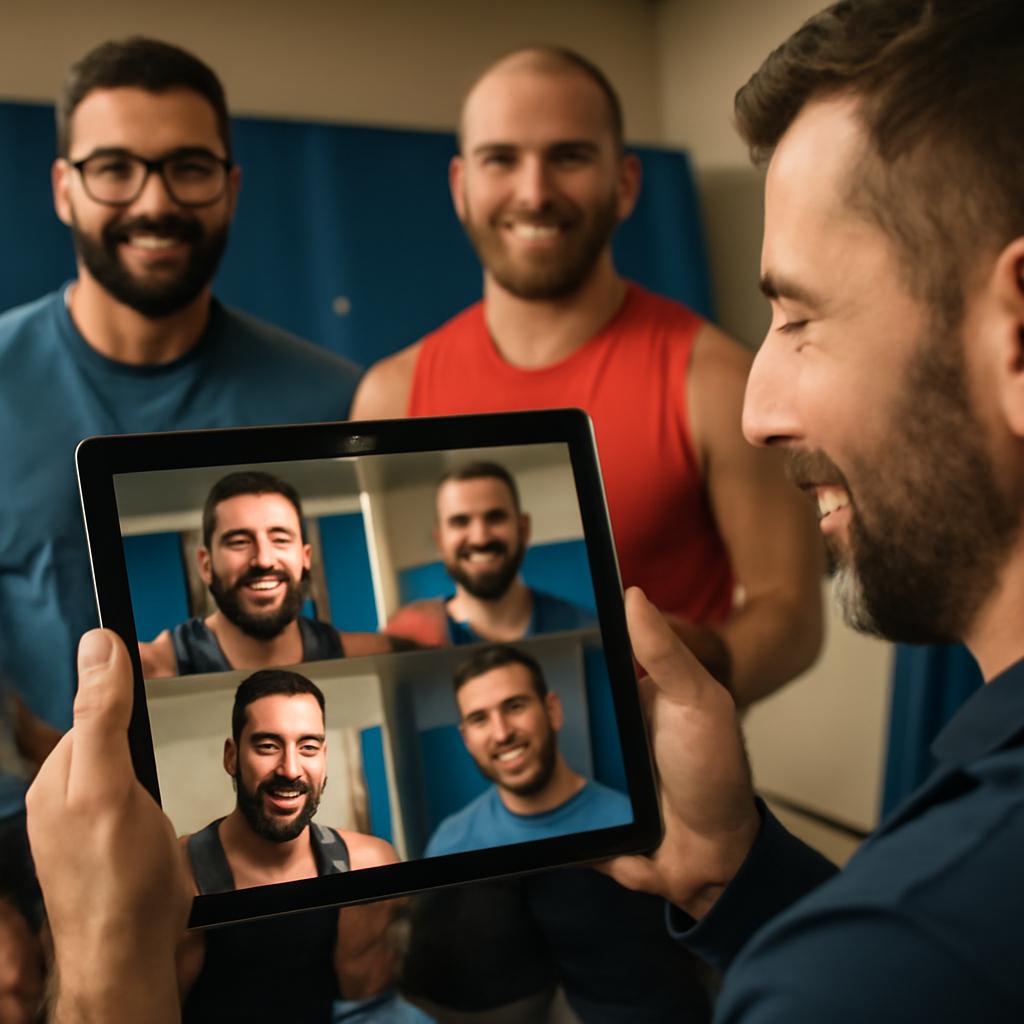 grupo digital para treinadores de esportes
