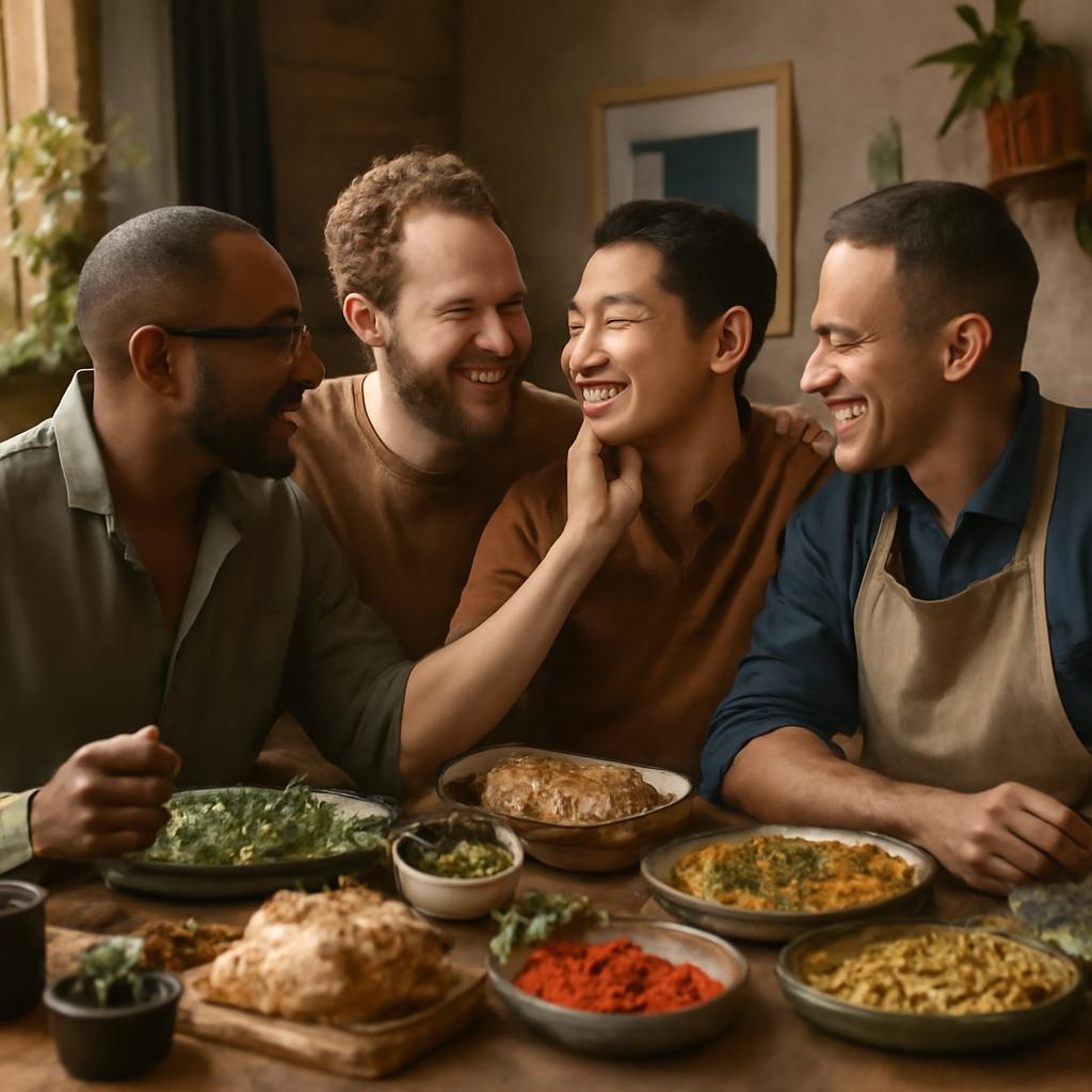 grupo para amizade entre amantes de slow food