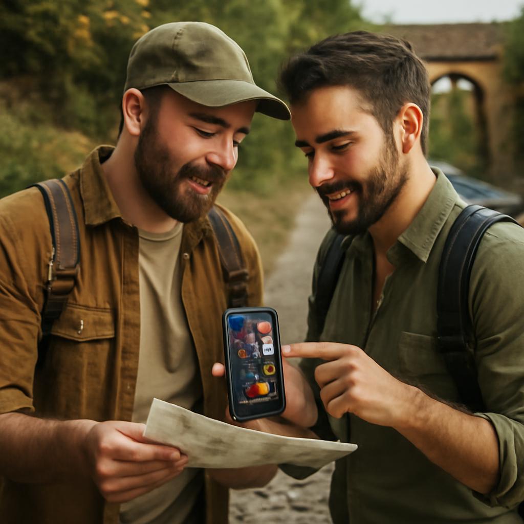 apps para unir amantes de trilhas históricas