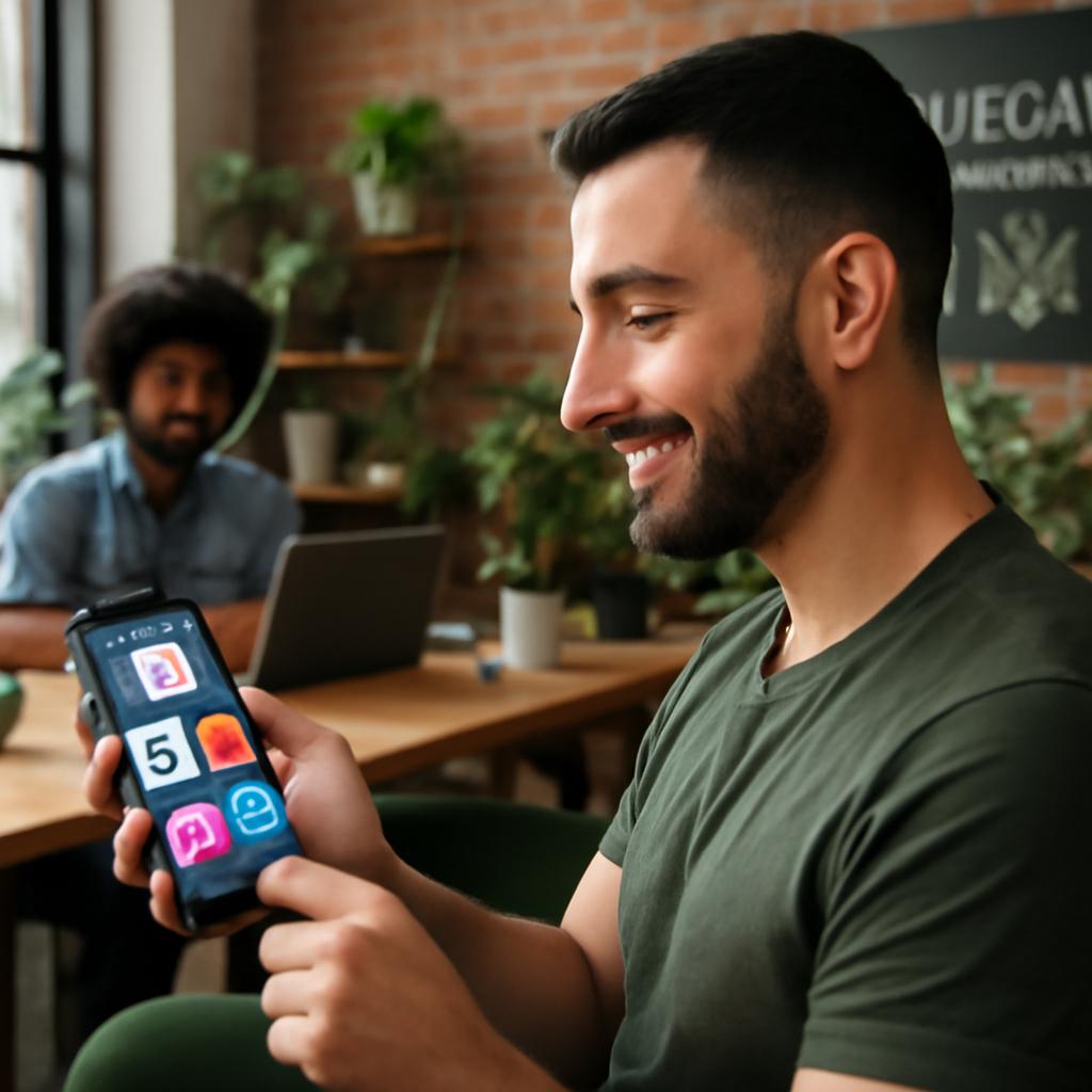 apps para socialização em coworking vegano