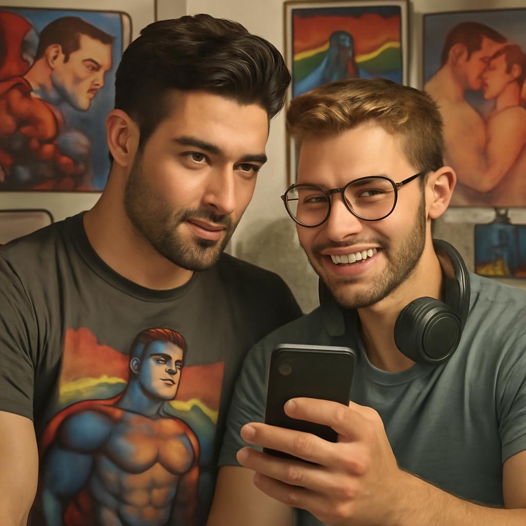 apps para amizade entre fãs de quadrinhos