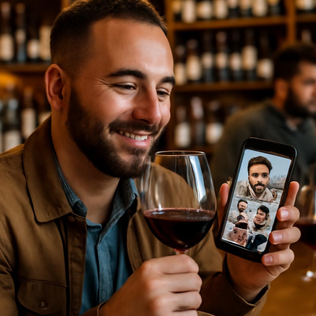 apps para socializar apreciadores de vinho