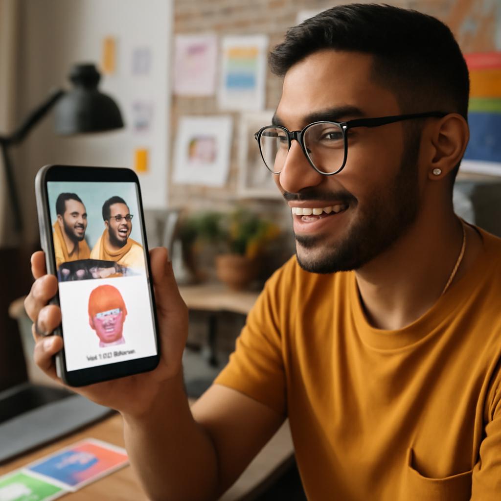 aplicativo para amizade entre designers gráficos