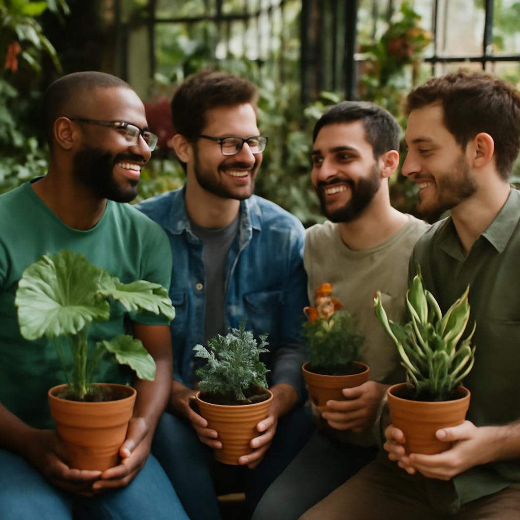 grupo para amizades por interesses em botânica