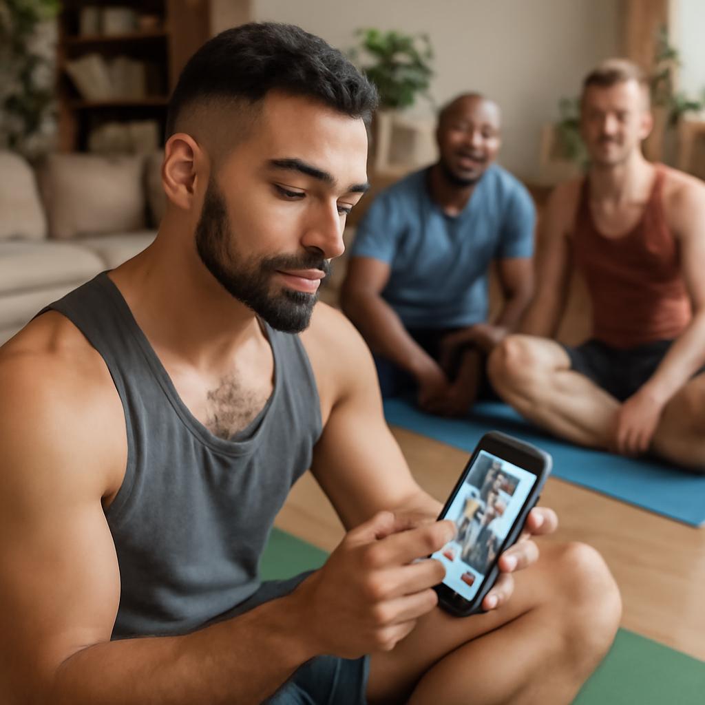 apps para socialização com praticantes de yoga