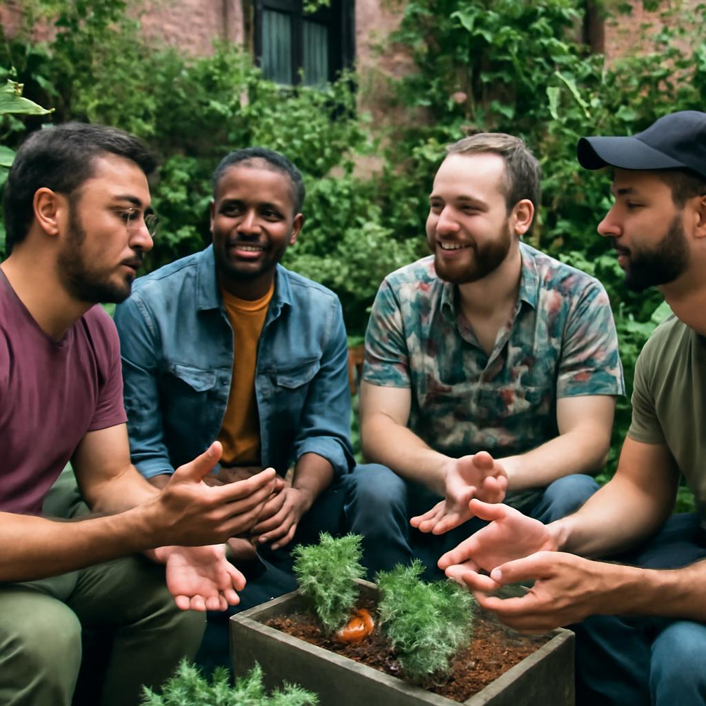 grupo para debates em jardinagem urbana