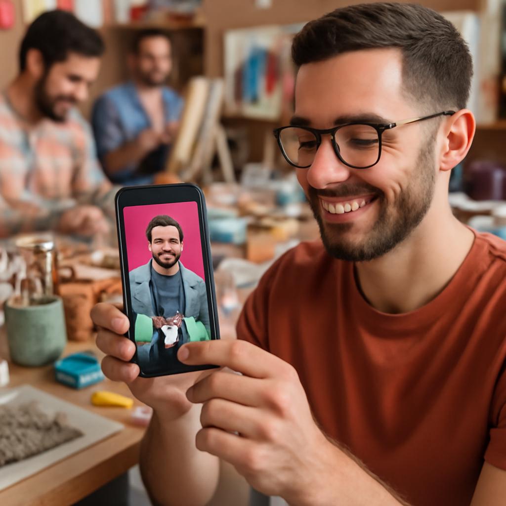 aplicativo para socialização em workshops criativos