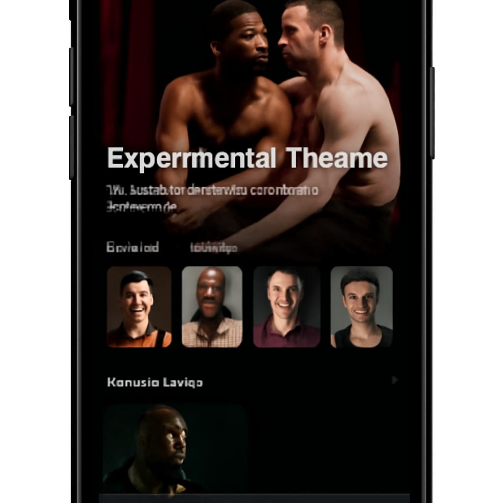 aplicativo para criar comunidades de apreciadores de teatro experimental