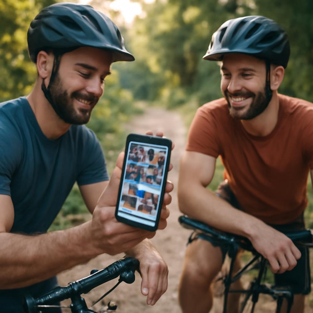 apps para socializar em trilhas de bicicleta